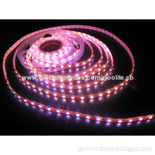 IP67 RGB 5050 color change LED strip, waterproof